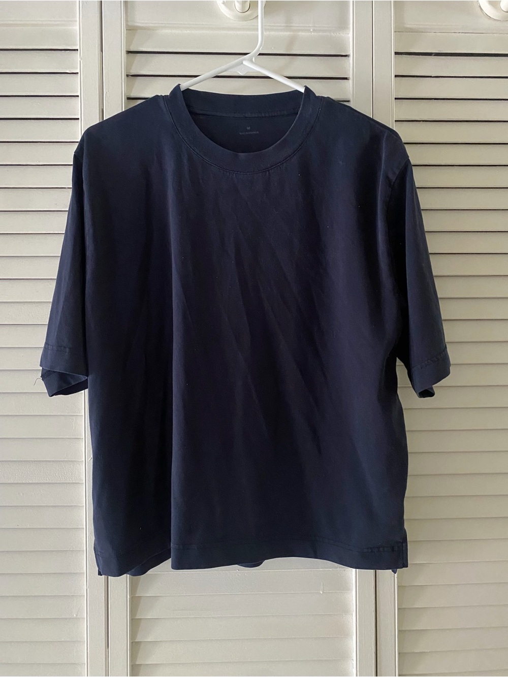 Men's Crew Neck T-Shirt - Navy